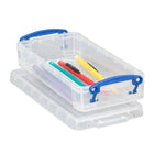 Really Useful Boxes - Boîte à crayons de 0,55 l, couleurs variées-Idéal pour un rangement de bureau ou ménager sécuritaire