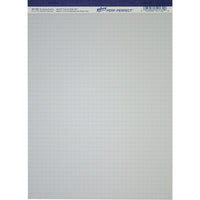 Hilroy - Bloc-notes avec perforations, 8-1/2 po x 11 po, quadrillé, blanc, 50 feuilles-Chaque page des blocs Hilroy est fini avec des bords parfaitement droits