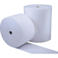 Rouleaux de mousse uniques, 18 po x 550 pi-Résistant aux déchirures - pour les articles grands et volumineux