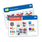 Learning Resources - Castle Engineering & Design Building Set-Aventure avec deux figures de chevalier et un cheval fidèle prêt pour les quêtes fantastiques !