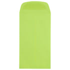 JAM Paper Enveloppes à monnaie no 6, 3 3/8 x 6 po, Brite Hue Ultra vert lime, 1000/paquet-Enveloppes vertes