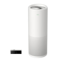 Purificateur d'air intelligent LIFAair avec moniteur intelligent (LA503)-LIFAair LA-503, idéal pour les grands espaces tels que les salons (couvrir jusqu'à 700 pieds carrés). CADR : 600 m3/h. Livré avec 2 barils de charbon actif remplis de 3,5 kg de charbon actif anti-acide de qualité supérieure. En plaçant le baril de charbon actif avant HEPA, la pollution secondaire du charbon est éliminée. Avec le contrôleur intelligent (LAM05V) est équipé de 3 capteurs de haute précision pour les particules pm2.5, tvoc 
