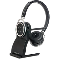Spracht - Zum Prestige Casque à double oreille Bluetooth avec station de base-Compatible avec les smartphones, les tablettes et les ordinateurs portables