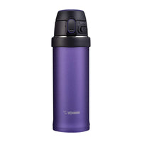 Bouteille isotherme Zojirushi Flip-and-Go - 16 onces - Purple Dusk-16oz bouteille isotherme en acier inoxydable