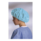 Boundary® – Bonnets bouffants, bleu, régulier/grand, bte/500-Bleu
