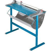Dahle – Coupe-papier rotatif Premium 448S avec support, grand format, 51 1/8 po-La lame est présentée dans un boîtier protecteur pour plus de sécurité