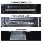 Total Chef - Fou grille-Pain à 4 tranches-Comprend une plaque de cuisson aluminisée