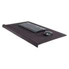 Allsop - Sous-main ErgoEdge avec repose-poignet - Noir-Zone du bureau : 29.5 "L x 14.7 "P