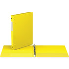 Davis Group Super économie, Reliure à anneaux ronds 5/8 po, paquet de 6 – Jaune-5/8 po