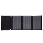 Technaxx - Étui de chargement solaire 21W TX-207 - noir-Panneau solaire étanche pliable compacte, idéal pour le voyage, le camping et l’utilisation en plein air