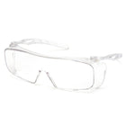 Lunettes de sécurité Cappture OTG de Pyramex, Boîte de 12-Monture et verres antibuée clairs H2X
