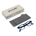 Gry Mattr - Lunettes anti-lumière bleue BL Éco Inspirées - + 2.00-Protection contre la lumière bleue des écrans numériques. Réduit la fatigue oculaire