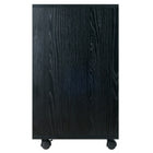 Winsome - Classeur mobile 20630 Halifax, fini noir-Dimensions totales (po) : 26,3 haut. x 30,71 lar. x 15,9 prof.