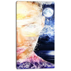 Designart – Art de rue sur toile, clair de lune à travers son regard (PT3611-16-32)-Impression