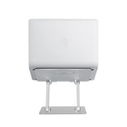 ShoppingAll - Support réglable pour ordinateur portable - Argent-Capacité de poids de 17,6 lb