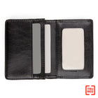 Bugatti vegan leather Business Card Case, Black (BCC5000S-BLACK)-3 fentes pour les cartes