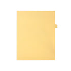 Mark Maker – Onglets séparateurs juridiques beiges, 1/26 onglets, format lettre, sans trous, lettre H, 25/paquet-Onglets séparateurs beiges, 1/26 onglets