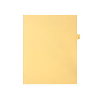 Mark Maker – Onglets séparateurs juridiques beiges, 1/26 onglets, format lettre, sans trous, lettre H, 25/paquet-Onglets séparateurs beiges, 1/26 onglets