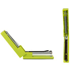 JAM PaperMD – Agrafeuse de bureau moderne, vert lime-Dimensions : 6 x 2,25 po