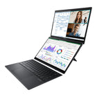 ASUS - 14po Ordinateur portable tactile Zenbook 14 Duo - Intel Ultra 7-155H - 1To SSD - Mémoire 16Go - Windows 11 - Inkwell Gray-Durabilité de qualité militaire - Répondant aux normes de qualité militaire MIL-STD-810H, le Zenbook DUO garantit une fiabilité inégalée dans des conditions extrêmes. Des tests rigoureux améliorent la longévité, garantissant que votre ordinateur portable est prêt pour le travail, les déplacements ou la détente, que ce aujourd'hui ou à l'avenir.