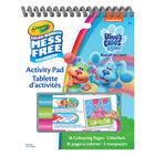 Crayola - Tabletted'activites sans degât Blue et ses amis Color Wonder-Comprend 16 pages à colorier Color Wonder et 3 mini marqueurs Color Wonder avec rangement integre.