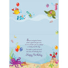 Rosedale – Cartes de souhaits et enveloppes pour jeune garçon, Ride the Birthday Wave!, 5 1/2 x 8 po, 12/paquet (15908)-Cartes de souhaits de qualité comparable à celles qu’on retrouve dans un magasin spécialisé