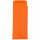 JAM Paper Enveloppes Colourées #10 Policy Commerciales - 4,125" x 9,5" - Orange recyclé - Paquet de 50-Taille : #10 (4,13 x 9,5 pouces)