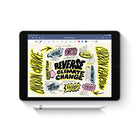 Apple Pencil (1ère génération) pour iPad A16, iPad Pro, iPad Air - Blanc-Connexions: Bluetooth, connecteur Lightning