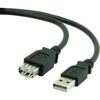 Staples - Câble de rallonge USB 2.0, 6 pi, noir-Prolonge la connexion entre votre ordinateur et vos périphériques USB (concentrateurs, claviers, souris, disques durs, etc.) de 6 pi pour une transmission fiable des données