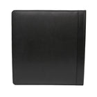 Designer Ashlin  Reliure Leopoldo Executive Elegant 3 pouces 3 anneaux  Cuir de vachette Napa  Noir-Poche De bloc-notes - 1