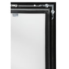 SECO - Étui de cadre d'affichage intérieur/extérieur verrouillable - 8.5 po l x 11 po H - Noir-Inclut le matériel de montage (vis et chevilles) ainsi que 2 clés