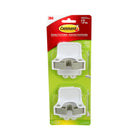 Pince à balai et à vadrouille Command, blanche, 1,8 kg (4 lb), 2/emballage-Suspension sans dommages