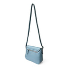 Nicci - Sac à bandoulière moyen avec rabat sur le devant - Poudre bleue-Longue bandoulière réglable 24,5-54 cm (9,65-21,26 po)