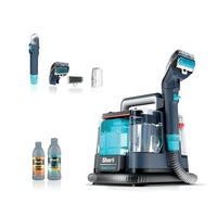 Shark - PX200C StainStriker Nettoyant portatif pour tapis et tissus d'ameublement - Marine/Blanc-Élimine instantanément et définitivement les dégâts, les taches et les odeurs les plus tenaces des animaux de compagnie