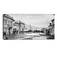 Designart – Toile imprimée de William P. Hart « Ballarat Street » (PT5015-40-20)-Impression