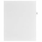 Mark Maker – Onglets séparateurs juridiques blancs, 1/15 onglets, format lettre, sans trous, numéro 50, 25/paquet-Onglets séparateurs blancs, 1/15 onglets