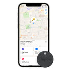 Chipolo - One Spot Bluetooth Item Chercheur - Noir-Localisez votre portefeuille sur une carte, en utilisant la puissance du vaste réseau Apple Find My
