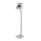 Support autoportant Futech IPS002FS sur le sol pour iPad, 10 lar. x 47 haut. x 5 prof. (po), argent-Dimensions : 10 x 47 x 5 po