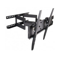Techly – Support mural de téléviseur, inclinable/pivotant, 2 bras, 23 à 55 po, (ICA-PLB 147M)-Support de montage compatible avec les téléviseurs ACL / DEL de 23 à 55 po