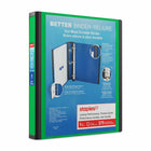 Staples – Reliure Better Binder, 1 po, vert-Plus résistante et plus facile à utiliser