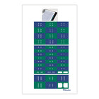 Blueline® - Carnet d'adresses et répertoire téléphonique NotePro-100 pages indexées avec onglet résistants en similicuir.    