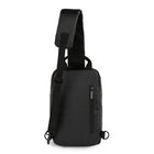 Bugatti - Contrast Mile End sac bandouliere, Noir-Fait de cuir vegan au fini mat et doux au toucher