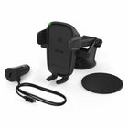Support embarqué sans fil Easy One Touch iOttie-Le bras telescopique s'etend de 4,9 po à 8,3 po et pivote sur un arc de 225 deg pour une variete d'angles de vue optimaux.