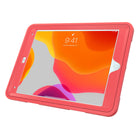Étui de protection CTA Digital avec béquille rotative pour iPad 10.2" Gen 7 et 8, Air 3 et 10.5" Pro - Rouge-La veste extérieure en silicone offre une protection supplémentaire