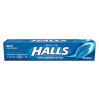 Halls – Pastilles au menthol contre la toux, 9 pastilles-Menthol