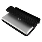 Housse de Protection Ordinateur, suède, Vangoddy Pochette PC Portable Ultrabook Sacoche Laptop Compatible 13,3 po, Noir-Dimensions du boîtier intérieur 12,75 X 8,25 pouces