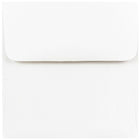 JAM Paper Enveloppes carrées standard avec fermeture gommée, 4 1/2 x 4 1/2 po, blanc, 1000/pqt-Blanc
