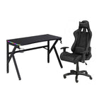 Brassex - Kit de Jeu Okla - Noir-Eclairage LED à plusieurs niveaux avec commande tactile