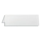 St. James™ – Cartes-tentes gaufrées Overtures® traditionnelles, pliables à 8 1/2 x 2 3/4 po, blanc, 100 cartes-Cartes-tentes
