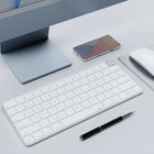 Protecteur de clavier transparent JCPal FitSkin pour iMac 24" (modèle 2021)-Conception fine et légère
